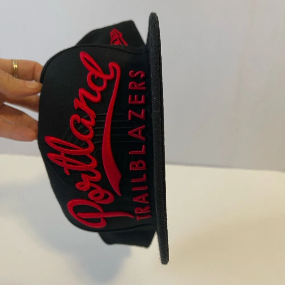 Portland Trail Blazers Wool Baseball Cap 7 5/8 New Era
